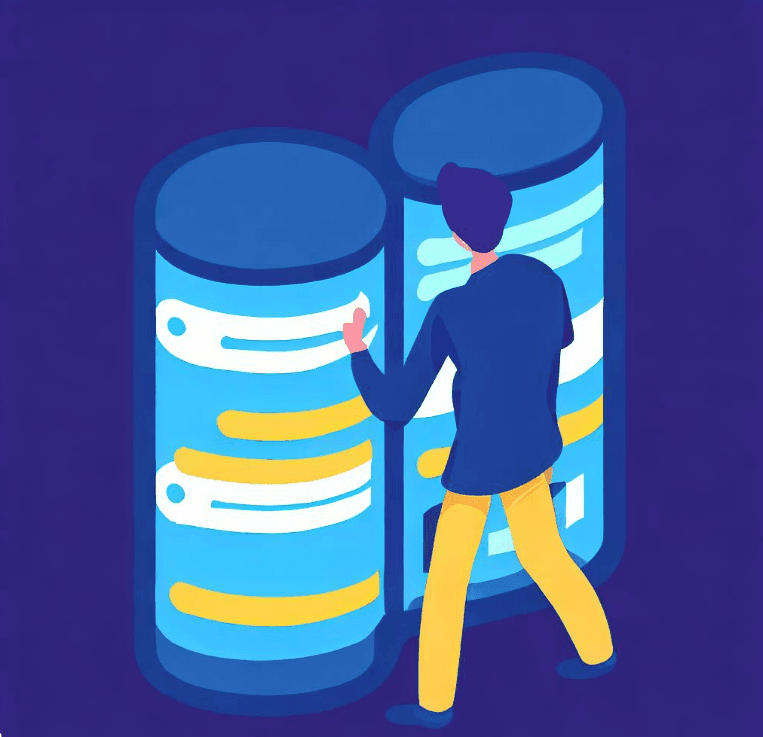 Backend Development Illustration